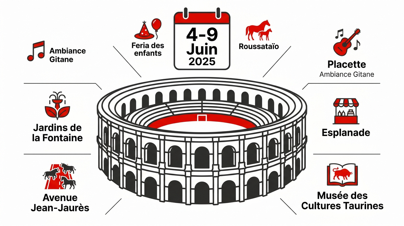 Programme Feria Nîmes 2025