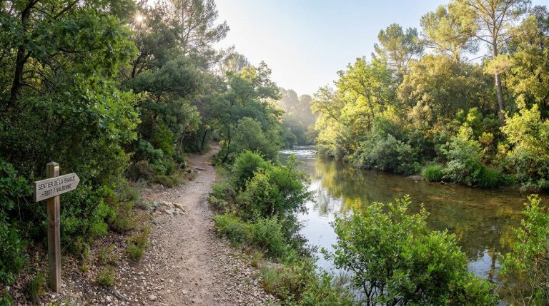Sentier de la Brague : randonnée entre Biot et Valbonne
