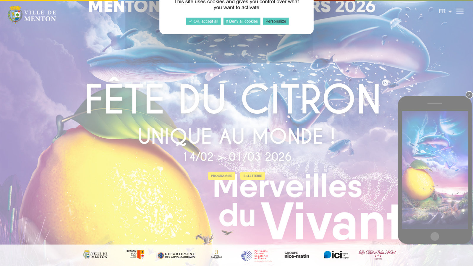 N° 02, Rythme des festivités : défilés et jardins de lumière