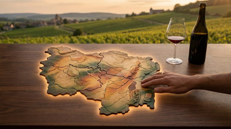 Décrypter la carte du vignoble de Bourgogne et ses climats