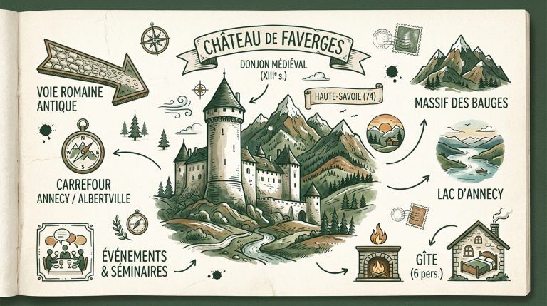 Organiser votre événement au château de Faverges