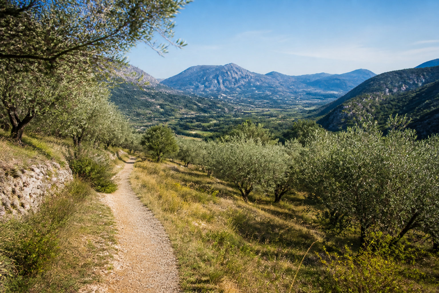 Rejoindre le site depuis Buis-les-Baronnies à pied