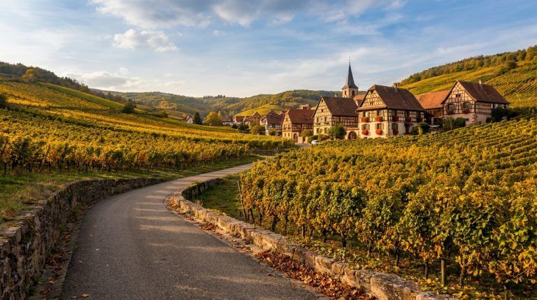 La route vins alsace : itinéraire et escales de charme.