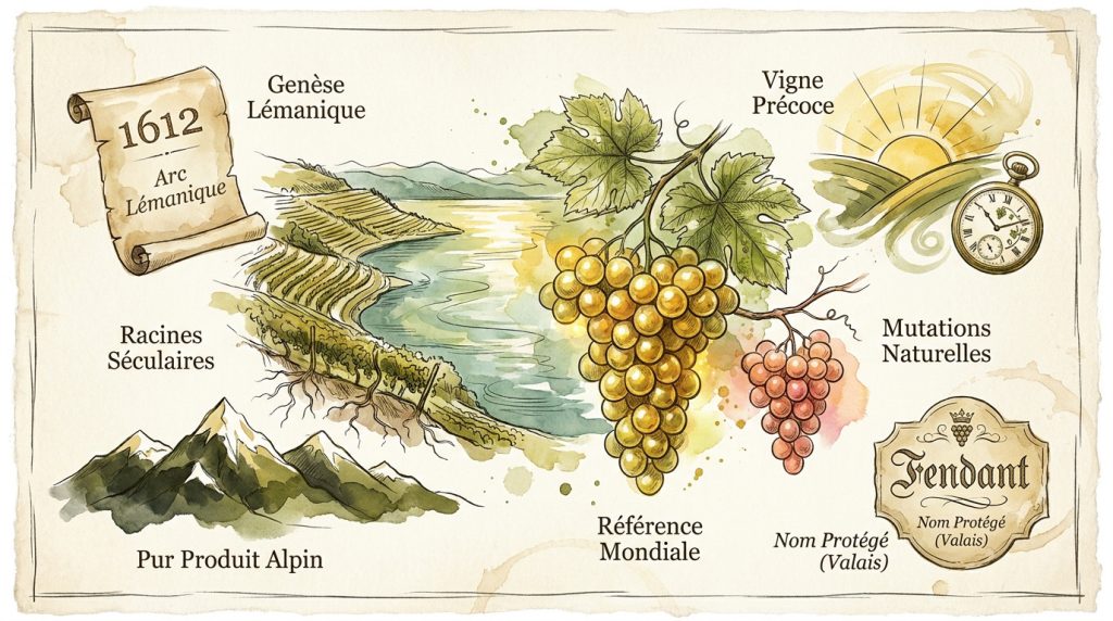 Le cépage chasselas : secrets et finesse d&rsquo;un joyau alpin