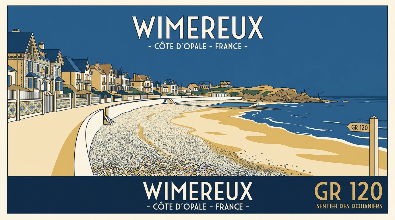Évasion sur la plage de Wimereux : villas et sable doré