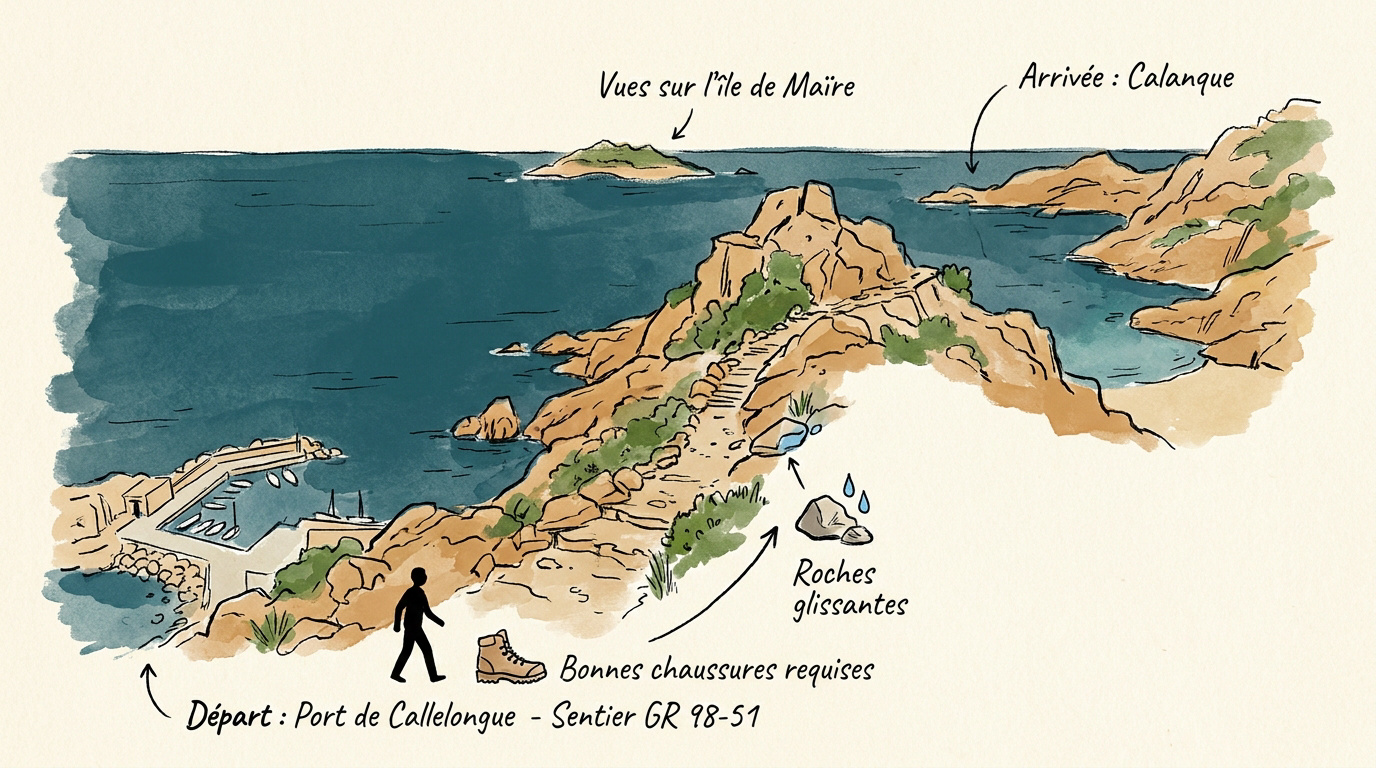La calanque de Marseilleveyre : une escale sauvage