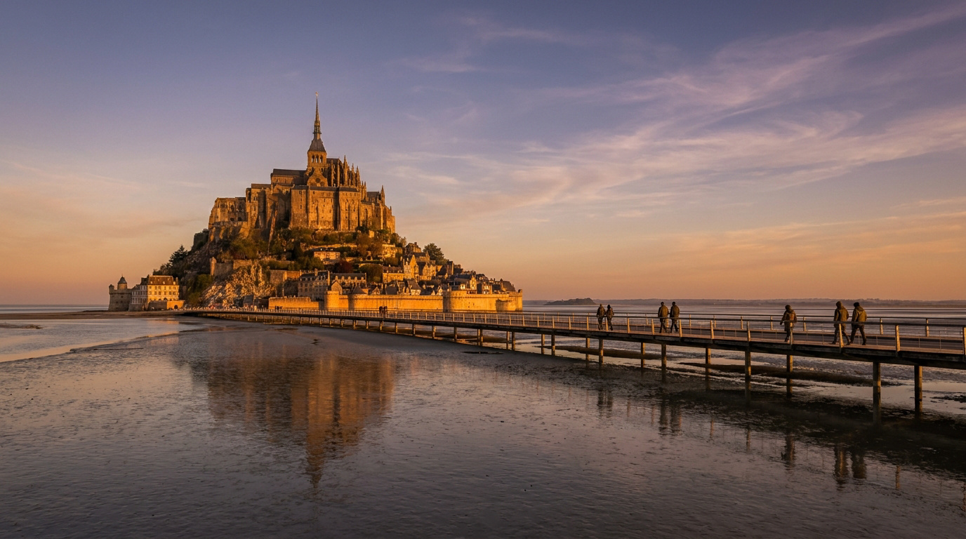 Quel temps de visite prévoir pour le Mont-Saint-Michel