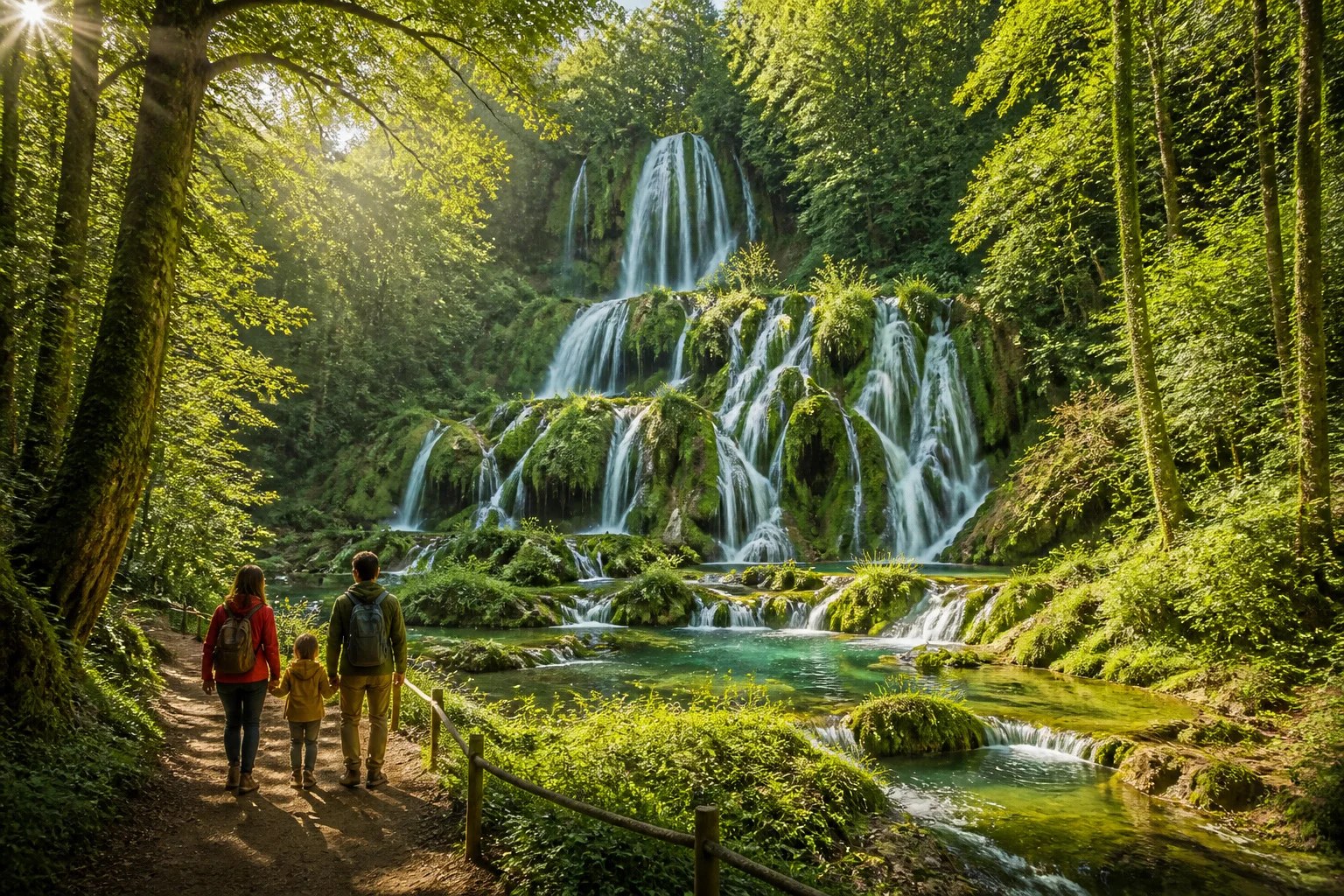 Cascade des tufs merveille naturelle