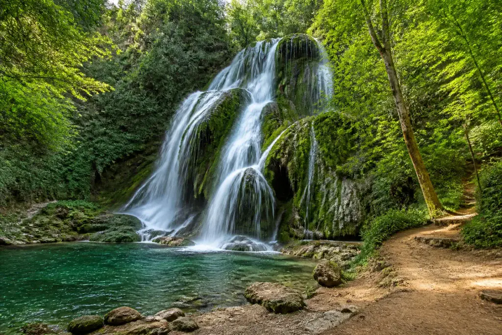 Cascade verte vercors france