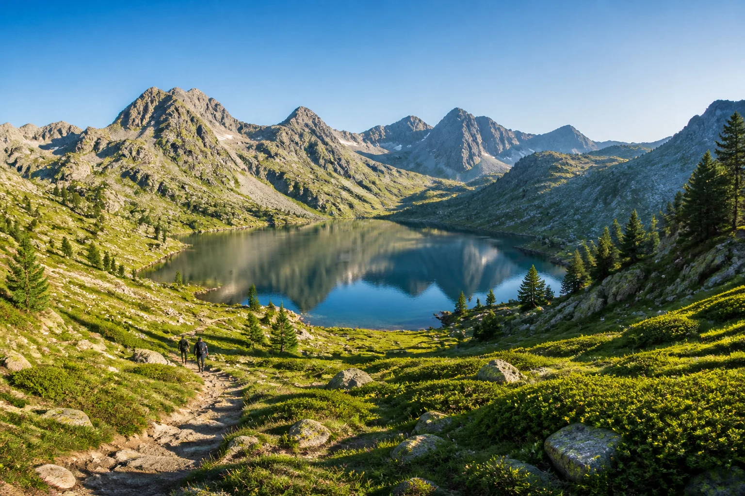 Lac destaing joyau des pyrenees
