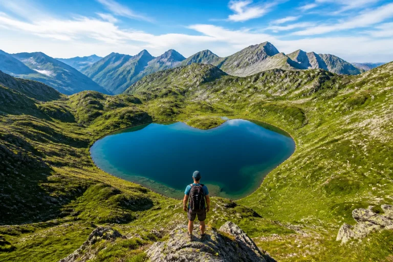 Le lac du Montagnon, trésor en forme de cœur à découvrir