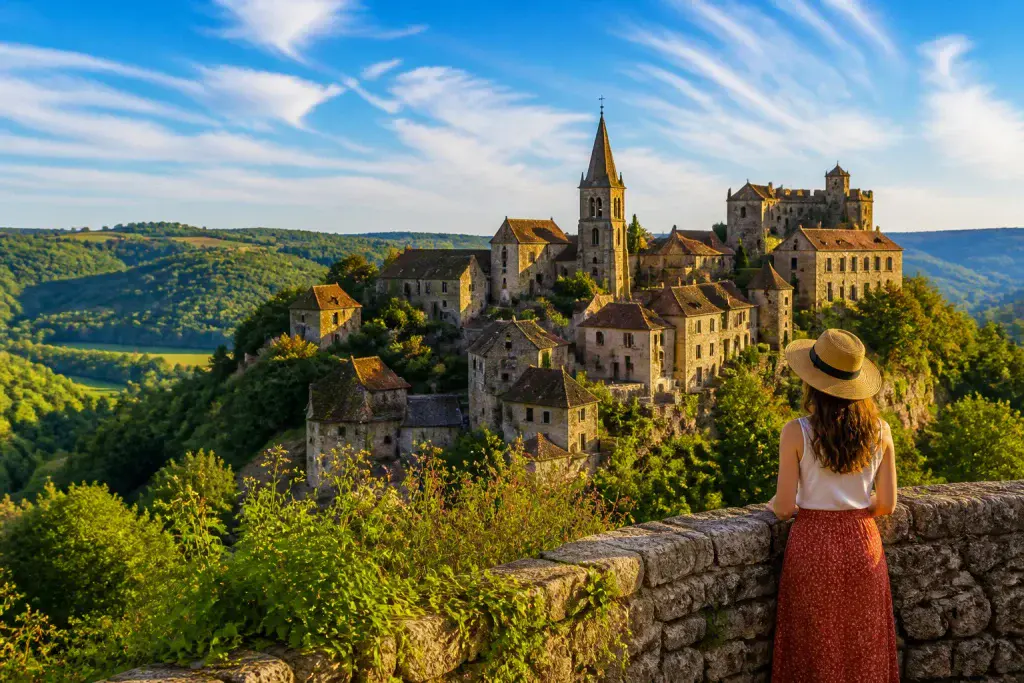 Loubressac joyau medieval en occitanie