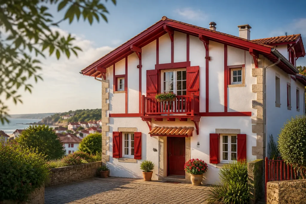 Charmante maison basque a guethary