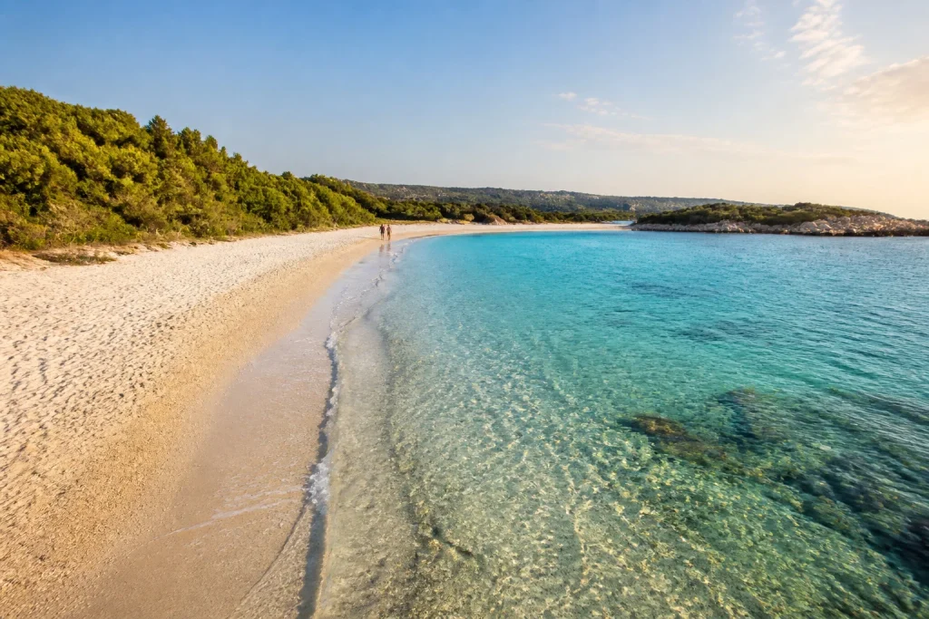 Plage du petit sperone corse