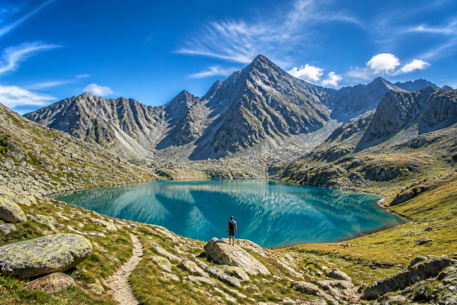 Lac de la muzelle joyau des alpes