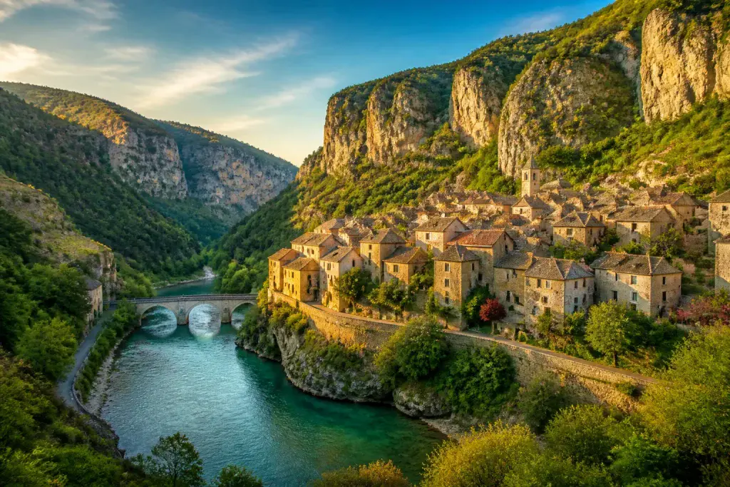 Sainte enimie joyau des gorges du tarn