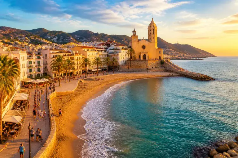 Sitges : plages, culture et fête catalane