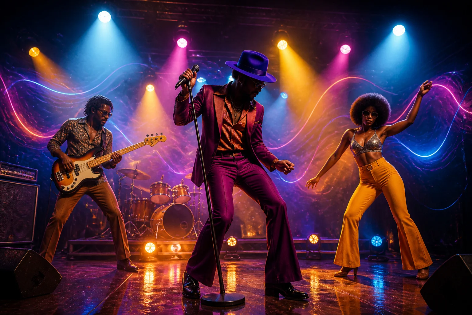 Groove sur scene funk et acid jazz