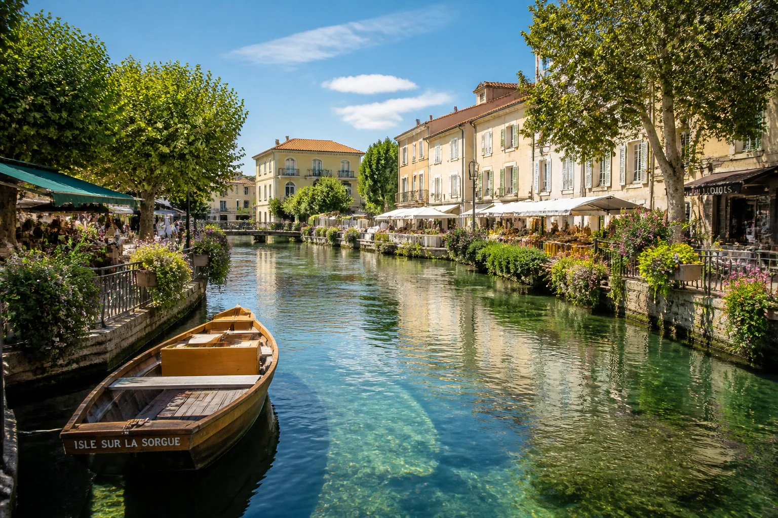 Lisle sur la sorgue joyau de provence
