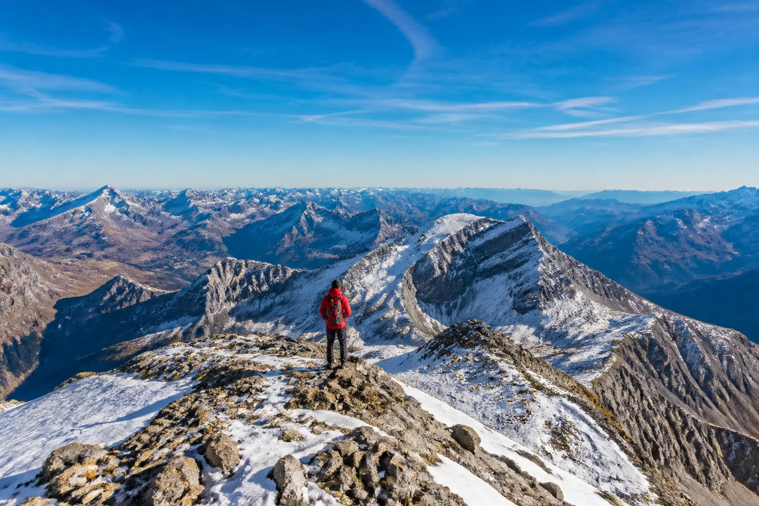 Sommet du mont buet une vue imprenable