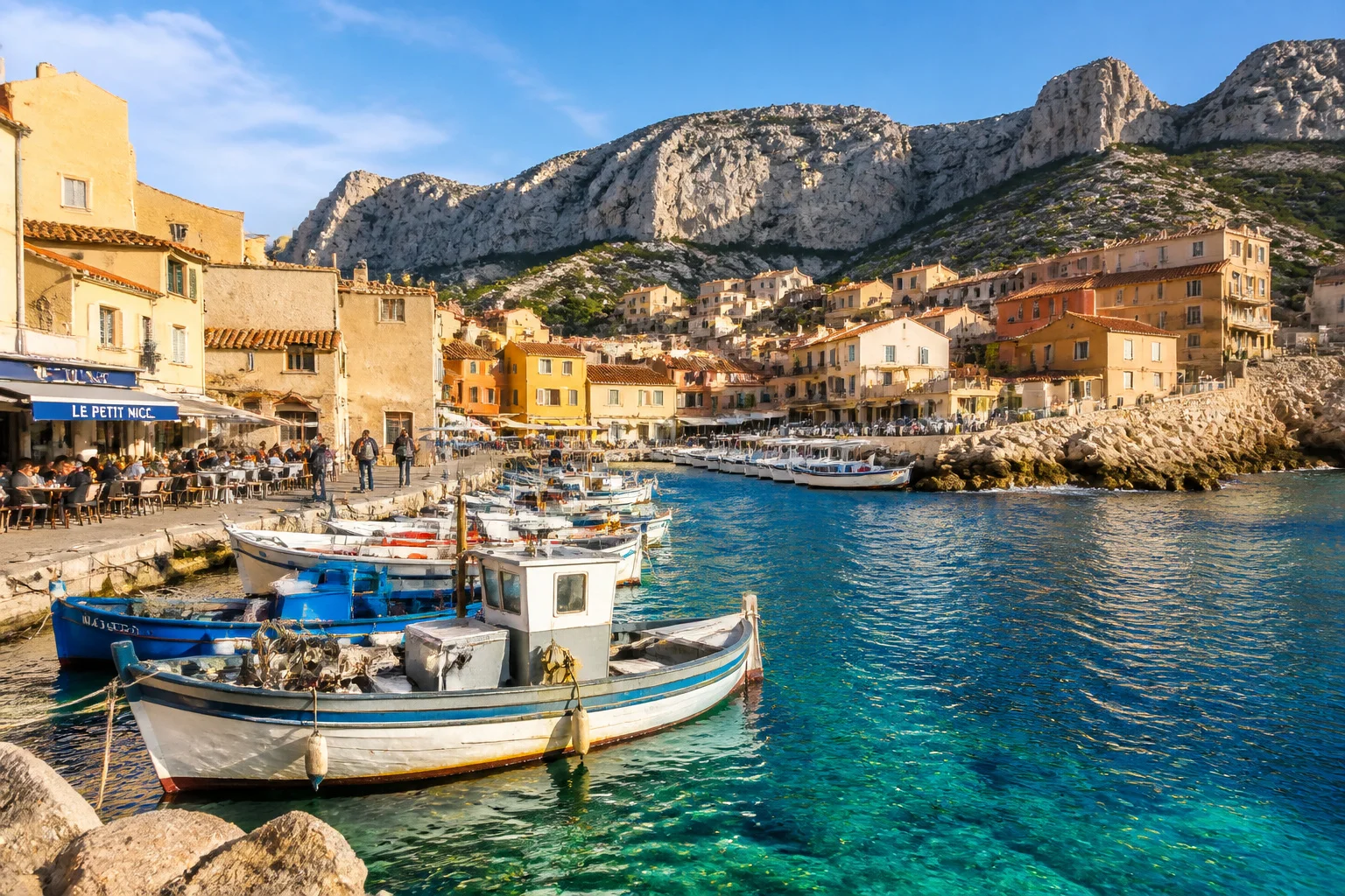 Les goudes village de pecheurs provencal
