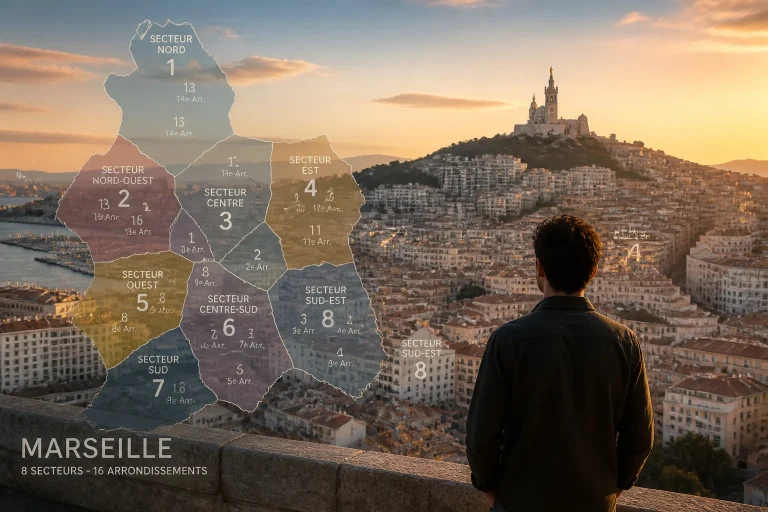 Marseille : comprendre ses arrondissements et quartiers