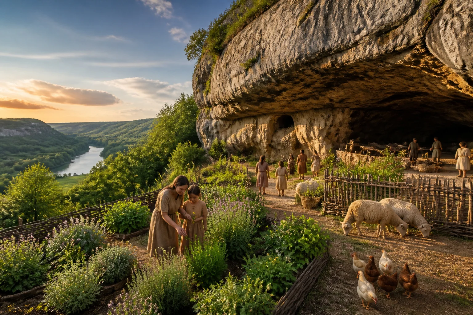 La madeleine vie prehistorique en dordogne